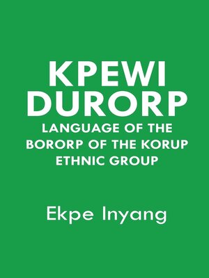 cover image of Kpewi Durorp
